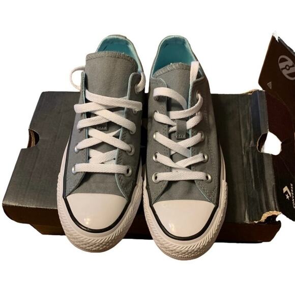 Converse All Star Madison Ox Gray Canvas Low Top Sneakers Women’s 5 NIB - Picture 4 of 8